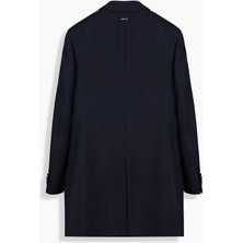 Sarar Boyco Slim Lacivert Palto Lacivert - 54