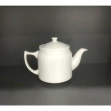 PremiumPort Büyük Boy Porselen Kahve Demliği, 1250 Ml, Şık ve Dayanıklı Tasarım