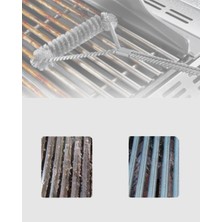 Paslanmaz Çelik Izgara Temizleme Fırçası Mangal ve Barbekü Için - Lisinya