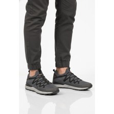 Walkway Füme Fileli Hafif Esnek Bağcıklı Erkek Spor Ayakkabı BST-650 M