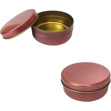 Poyrish Metal Mumluk Pembe 20 Adet, Teneke Mumluklar Toptan Mumluk