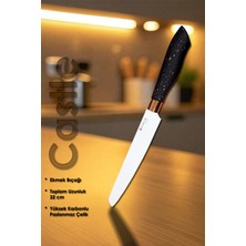 Castle Mutfak Şef Ekmek Bıçak Sebze Salata Şef Bıçağı Lzg-11