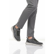 Walkway Füme Fileli Hafif Esnek Bağcıklı Erkek Spor Ayakkabı BST-646 M