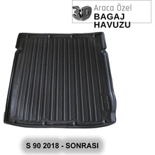 Elorcar Volvo S 90 2018 - Sonrası 3D Bagaj Havuzu