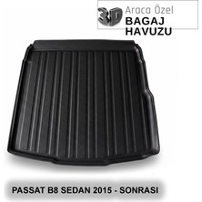 Elorcar Volkswagen Passat B8 Sedan 2015 - Sonrası 3D Bagaj Havuzu