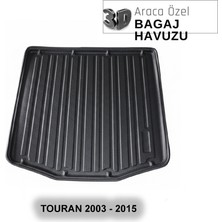 Elorcar Volkswagen Touran 2003 - 2015 3D Bagaj Havuzu