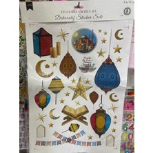 Gülkar Dekoratif Sticker Seti Ramazan Süsü