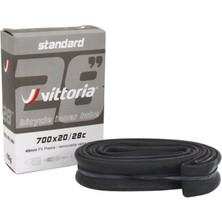 Güçlü Bisiklet Motosiklet Vittoria Iç Lastik 700X28/42 - 28 Jant Uyumlu - 48MM Fv Presta Ince Sibop Bisiklet Iç Lastiği
