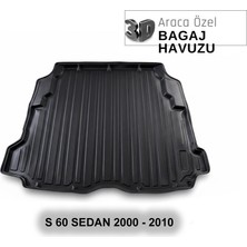 Elorcar Volvo S 60  2000 - 2010 3D Bagaj Havuzu