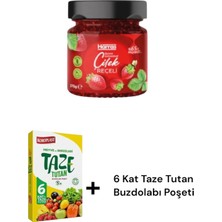 Kms Home Harras Şeker Ilavesiz Reçel Çilek Reçeli Ilave Şekersiz Reçel 275 gr
