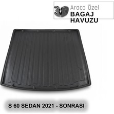 Elorcar Volvo S 60  2021 - Sonrası 3D Bagaj Havuzu
