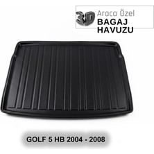 Elorcar Volkswagen Golf 5 Hb 2004 - 2008 3D Bagaj Havuzu