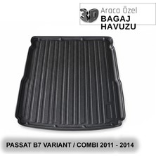 Elorcar Volkswagen Passat B7 Varıant / Combı 2011 - 2014 3D Bagaj Havuzu