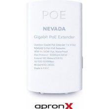 Apronx NVD-3402C 1 In 4 Gigabit Out Poe Repeater Extender Waterproof