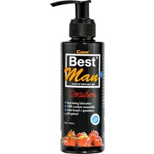 Best Man Çilek Aromalı Kayganlaştırıcı Jel 150 ml