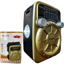 Nonni Işıklı Nostaljik Speaker Fm Bluetooth USB Sd Card YST-212