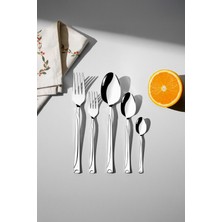 UltraMint Şık 6 Kişilik 30 Parça Çatal ve Kaşık Takımı Seti