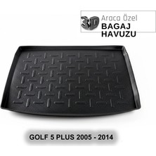 Elorcar Volkswagen Golf 5 Plus 2005 - 2014 3D Bagaj Havuzu