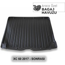 Elorcar Volvo Xc 60 2017 - Sonrası 3D Bagaj Havuzu