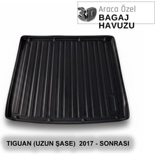 Elorcar Volkswagentıguan (Uzun Şase)  2017 - Sonrası 3D Bagaj Havuzu