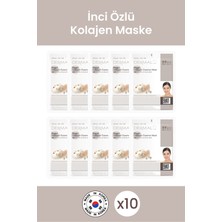 Dermal Aydınlatıcı, Nemlendirici Inci Özlü  Gece Maske X10 Adet