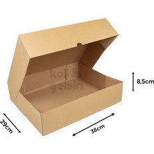 38X29X8,5 Kesimli E-Ticaret Kargo Kutusu