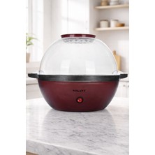 Sokany 850W Patlamış Mısır Makinesi Ayrılabilir Yapışmaz Plaka SK-905