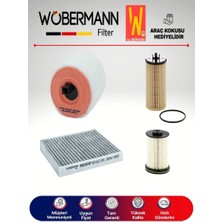Wöbermann Opel Astra K 1.6 Cdti Filtre Bakım Seti 2015-2018 4K