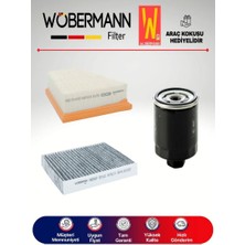 Wöbermann Skoda Fabia 1.4 Filtre Bakım Seti 2000-2003 Ame 3k
