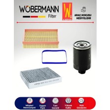 Wöbermann Skoda Fabia 1.4 Filtre Bakım Seti 2000-2008 3k