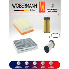 Wöbermann Skoda Octavia 1.6 Tdi Filtre Bakım Seti 2013-2019 4K