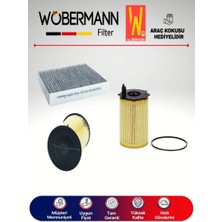 Wöbermann Volvo C30 1.6d Filtre Bakım Seti 2007-2012 3k