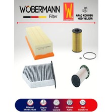 Wöbermann Vw Caddy 2.0 Tdi Dizel Filtre Bakım Seti 2015-2019 4K