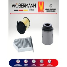 Wöbermann Vw Passat 1.4 Tsi Filtre Bakım Seti 2008-2010 Cax 3k