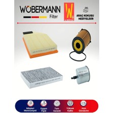 Wöbermann Volvo S80 1.6 D2 Filtre Bakım Seti 2012-2015 4lü Karbonlu