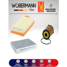 Wöbermann Ford Fiesta 1.4 Tdcı E4 Filtre Bakım Seti 2002-2011 3lü Karbonlu
