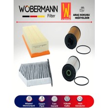 Wöbermann Vw Jetta 1.9 Tdı Filtre Bakım Seti 2006-2010 4lü Karbonlu