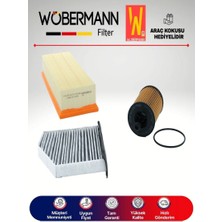 Wöbermann Vw Passat 2.0 Tdı Filtre Bakım Seti 2005-2011 3lü Karbonlu