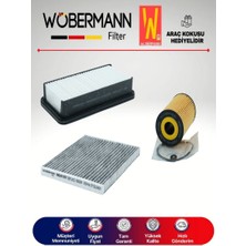 Wöbermann Hyundai Accent Era 1.5 Crdı Filtre Bakım Seti 2006-2012 3lü Karbonlu
