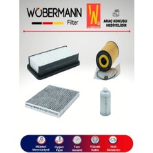Wöbermann Hyundai Accent Era 1.5 Crdı Filtre Bakım Seti 2006-2012 4lü Karbonlu