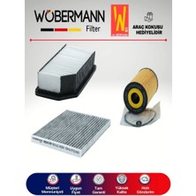 Wöbermann Hyundai I20 1.4 Crdı Filtre Bakım Seti 2009-2013 3lü Karbonlu