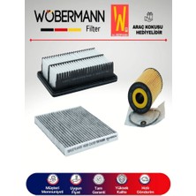 Wöbermann Hyundai I20 1.4 Crdı Filtre Bakım Seti 2015-2018 3lü Karbonlu