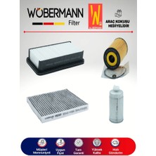 Wöbermann Kia Rio 1.5 Crdi Filtre Bakım Seti 2005-2011 4lü Karbonlu