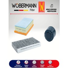 Wöbermann Nissan Juke 1.5 Dcı Filtre Bakım Seti 2011-2013 3lü Karbonlu