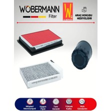 Wöbermann Nissan Note 1.6 Filtre Bakım Seti E11 2006-2013 3lü Karbonlu