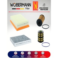 Wöbermann Opel Mokka 1.6 Cdti Filtre Bakım Seti 2015-2017 4lü Karbonlu