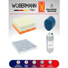 Wöbermann Opel Corsa D 1.3 Cdtı Filtre Bakım Seti 2011-2015 4lü Karbonlu