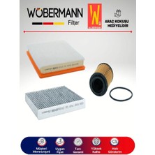 Wöbermann Opel Insignia 2.0 Cdtı Filtre Bakım Seti 2008-2015 3lü Karbonlu