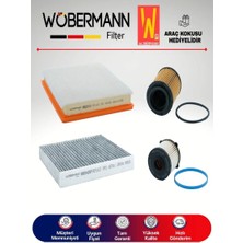 Wöbermann Opel Insignia 2.0 Cdtı Filtre Bakım Seti 2008-2015 4lü Karbonlu