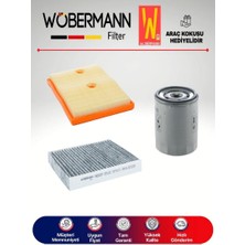 Wöbermann Seat Toledo 1.2 1.4 Tsi Filtre Bakım Seti 2015-2017 Czc-Cjz 3k